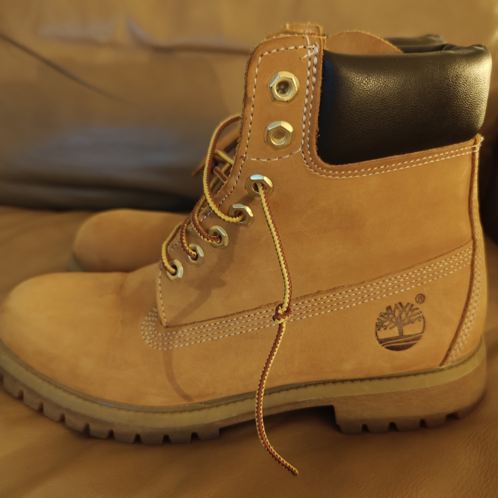 Timberland Tan Leather Waterproof Boots